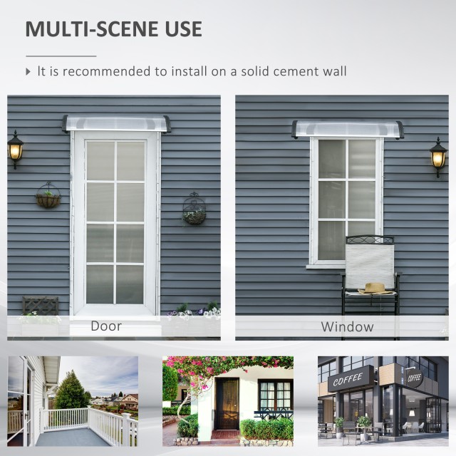 Outsunny Outdoor Shelter για Παράθυρα και Πόρτες, από Πολυκαρβονικό...