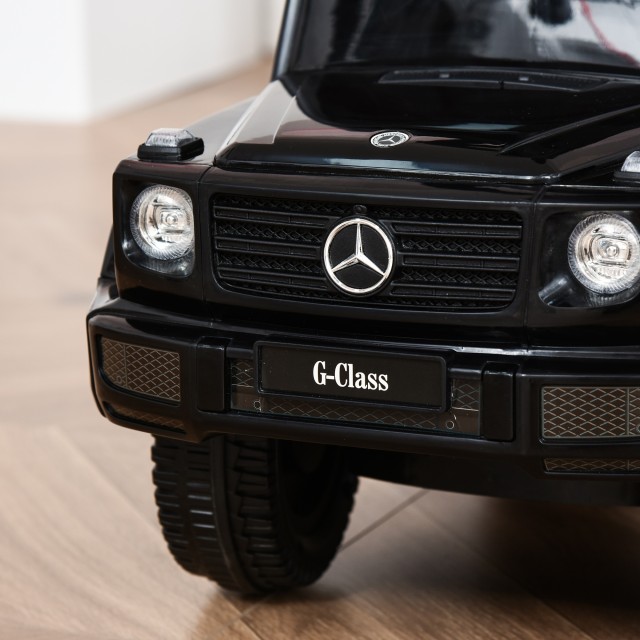 HOMCOM Push Car Model Mercedes-Benz G350 for Children, Μαύρο 370-162BK