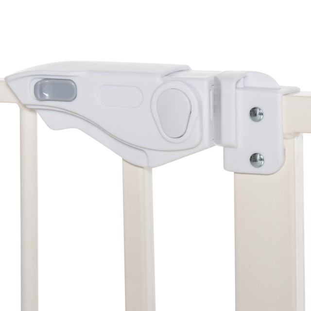 PawHut Dog Gate με 4 ρυθμιζόμενες βίδες και κολλητική ταινία, μέταλ...