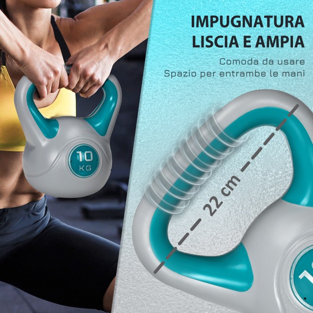 Kettlebell 10 Kg SPORTNOW A91-255V04DG