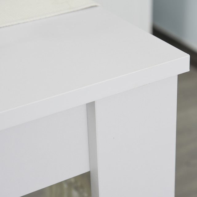 Σετ Ξύλινο Τραπέζι με 2 Πάγκους 110 x 70 x 75 cm HOMCOM 835-257